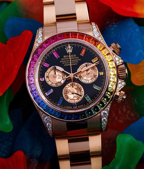 rolex oyster 116595rbow|rolex rainbow price.